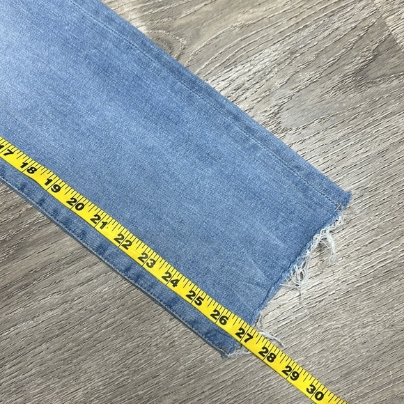 DL1961 Women's Mara Straight Mid Rise Instasculpt Ankle Jeans Light Wash Sz 25 - Picture 11 of 13